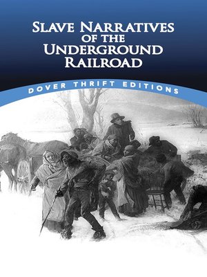cover image of Slave Narratives of the Underground Railroad
